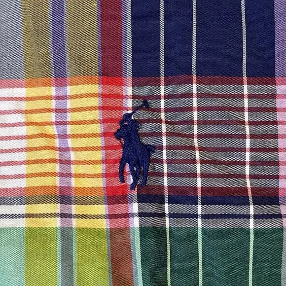 Polo Ralph Lauren Plaid Oxford Men’s 4XLT Long Sleeve Button Down Shirt NWT $110 - Picture 4 of 8